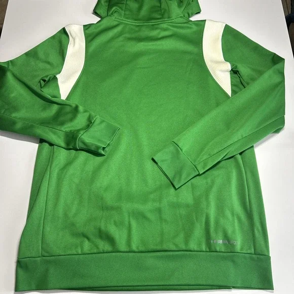 Nike Oregon Ducks Logo Hoodie Mens Large Football Therma-Fit Sweatshirt Pullover - Picture 8 of 10